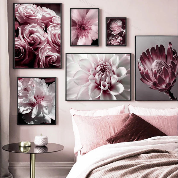 Peony Canvas Art