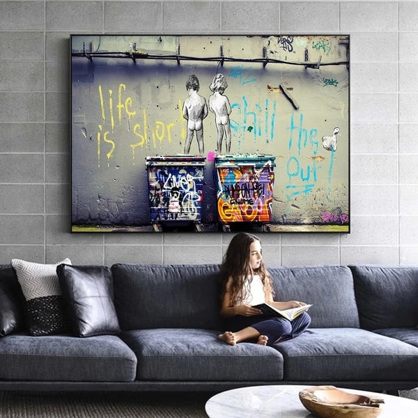 Graffiti Canvas Art